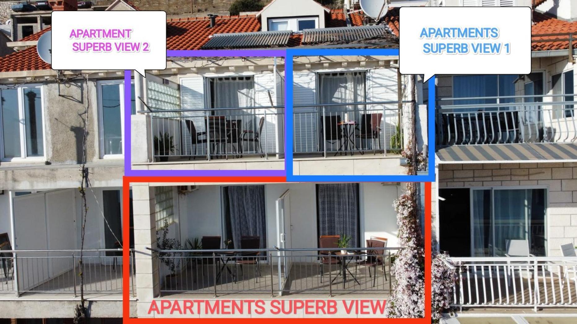 Apartments Superb View 1 Dubrovnik Exterior photo